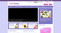 Desktop Screenshot of mrspregnant.com